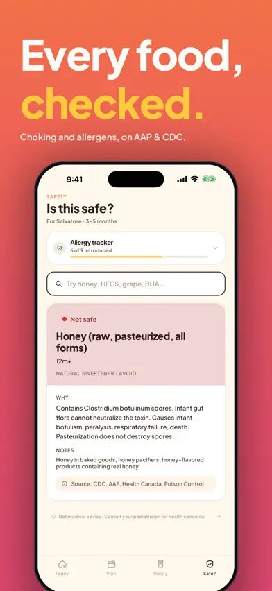 Baby Meal Planner - TinyPlate screenshot 5