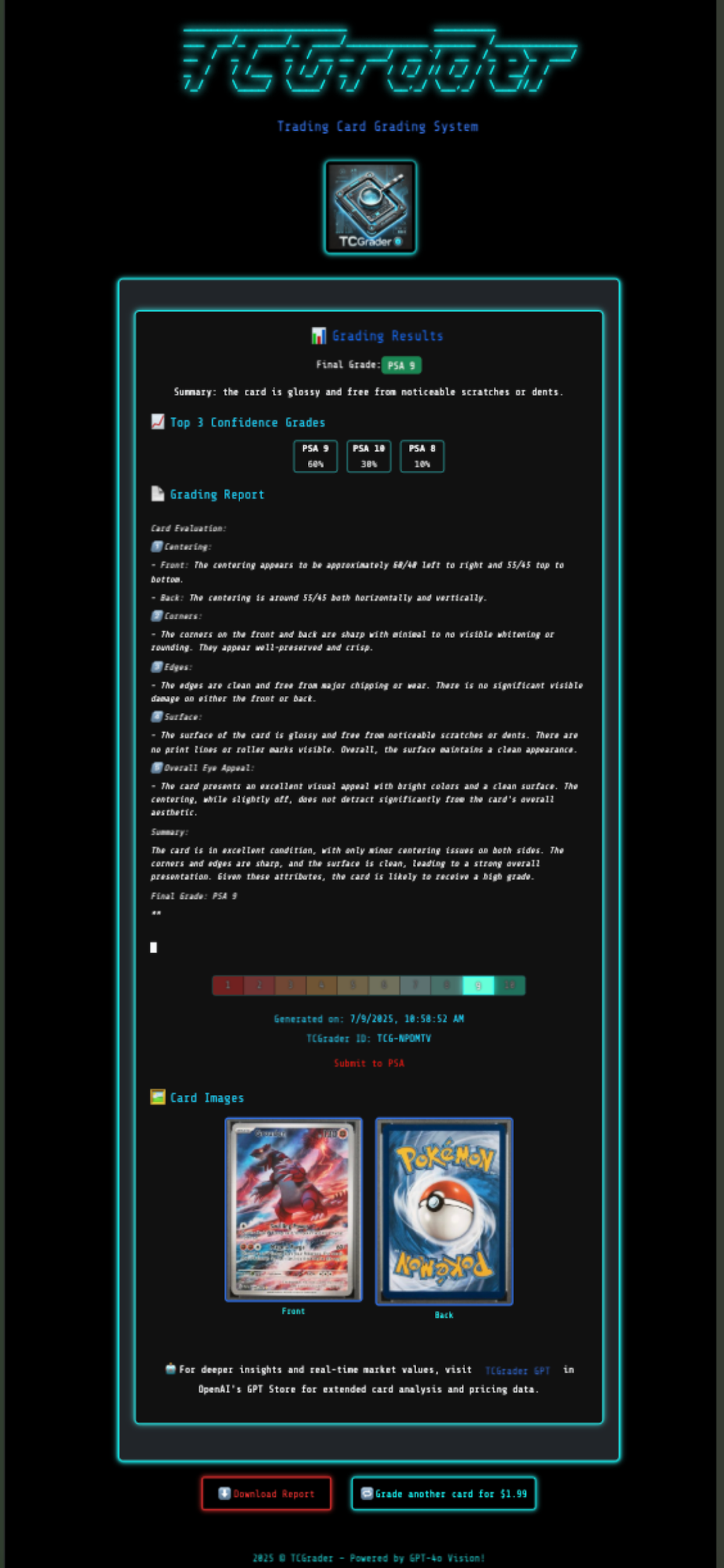 TCGrader
