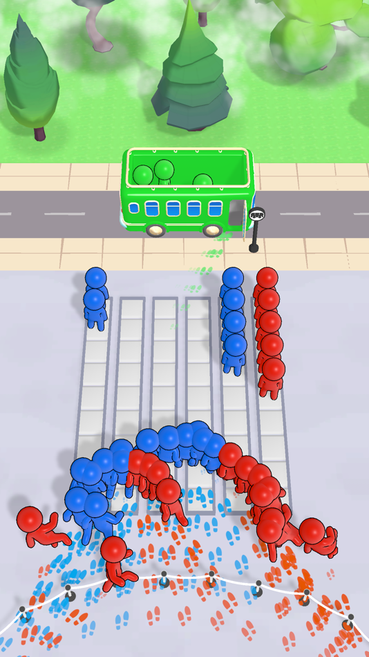#5. Passenger Queue 3D (iOS) 由: DK Bilgi Teknolojileri