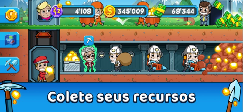 Magnata da Mina：Idle Evolution screenshot 1