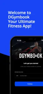 DGymBook screenshot #2 for iPhone