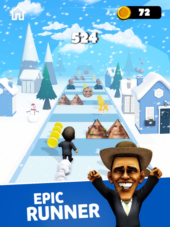 Screenshot #5 pour Obama Run: Race To Presidency