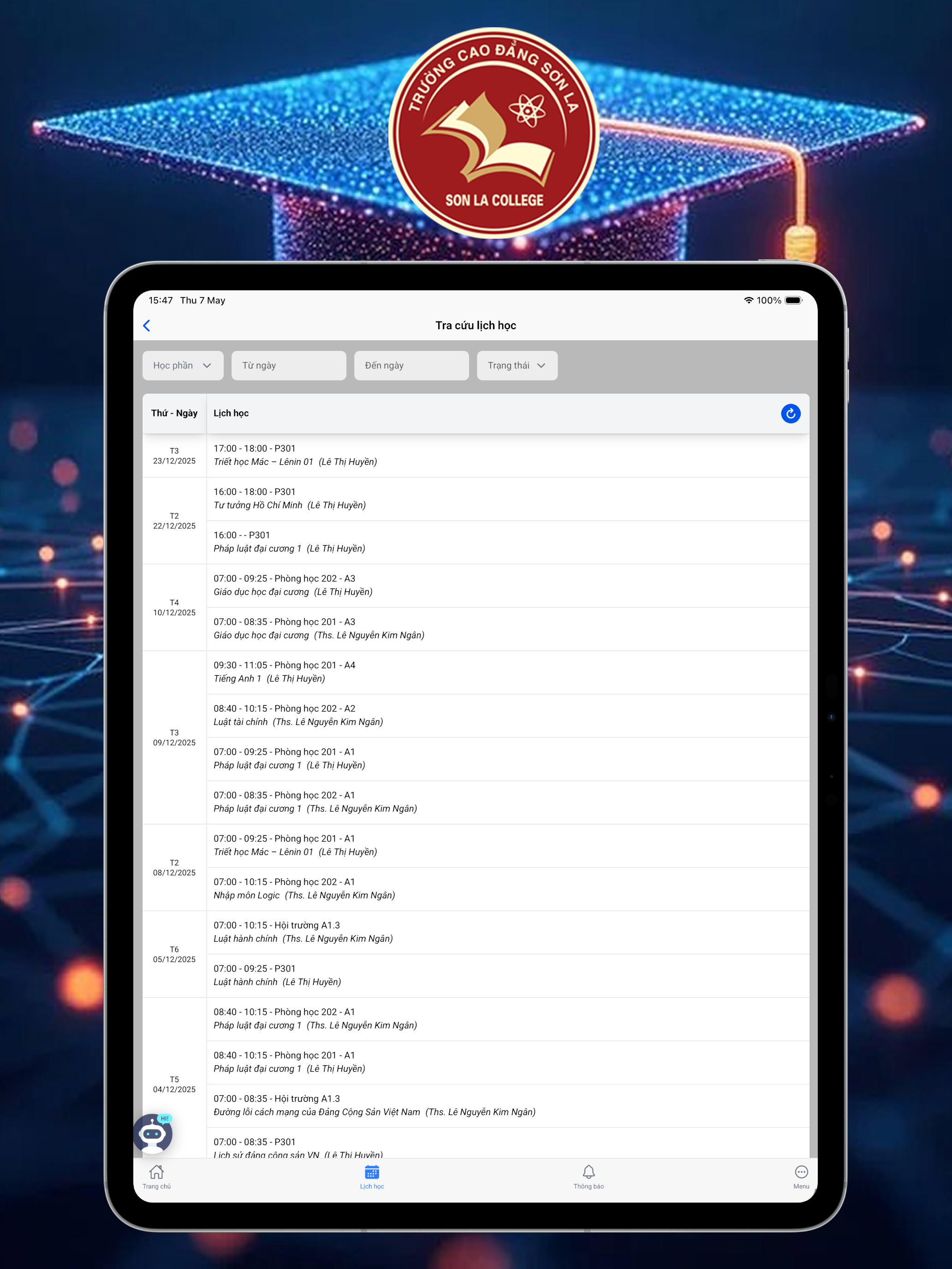 Cao Đẳng Sơn La screenshot 13