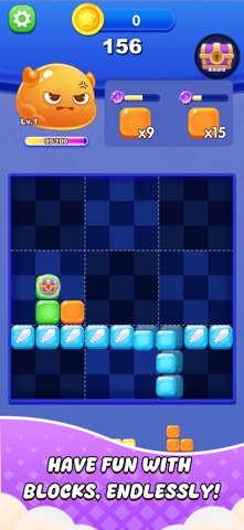 Block Puzzle Pudding: Slime Go iPhone screenshot