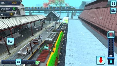 Subway Bullet Train Driving 3D Screenshot