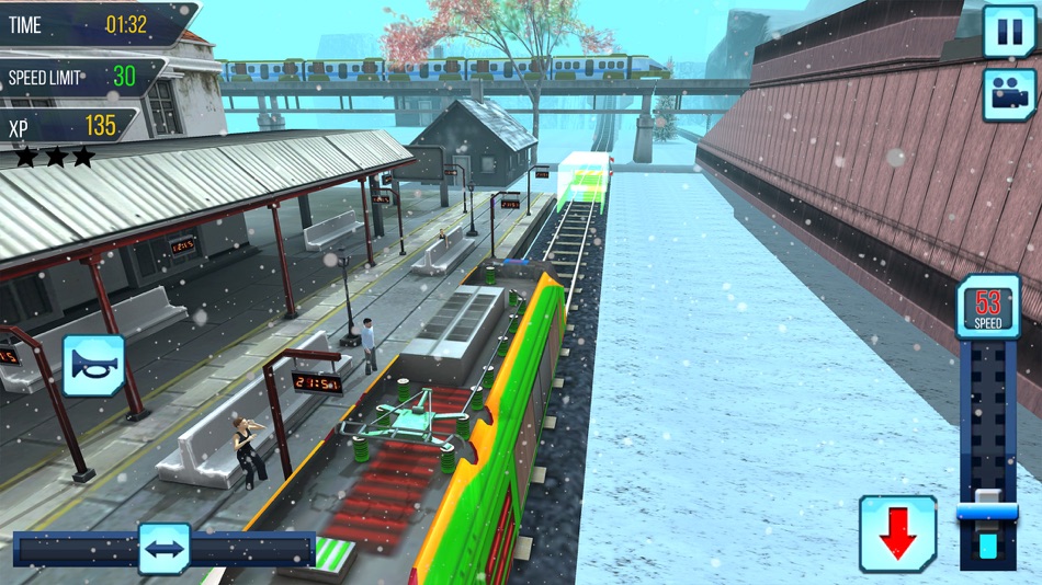 #3. Subway Bullet Train Driving 3D (iOS) 由: Gamezeniq Technologies