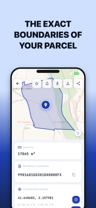 Cadastral reference to GPS screenshot 2