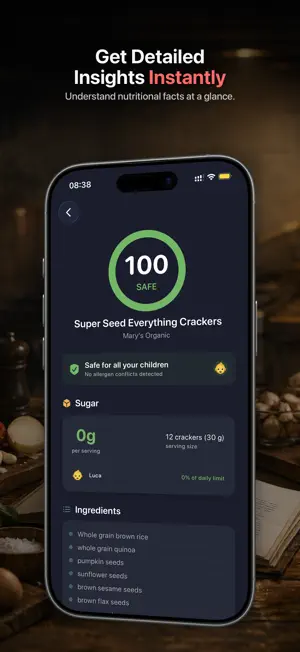 Snack Check: Kids Food Scanner screenshot 2