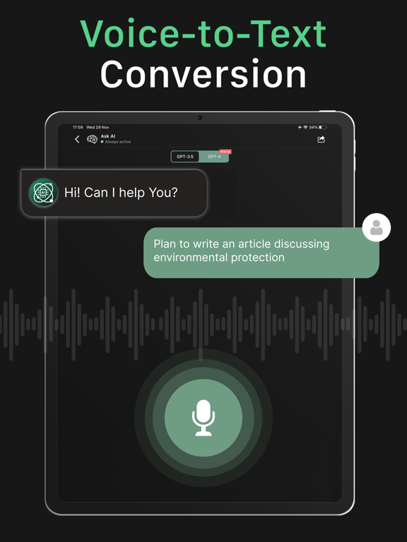 Chat AI: Ask Chatbot Answers iPad screenshot 7 - Productivity app