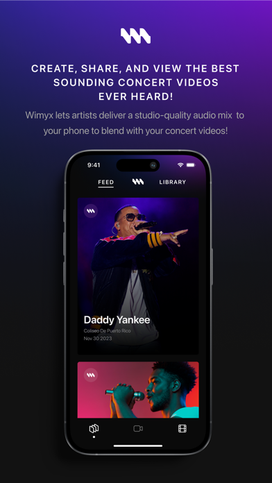 Wimyx Audio-Video Enhancer iPhone screenshot 1 - Music app