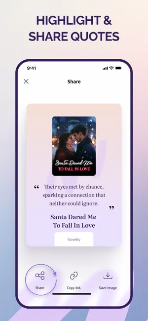 Novelty: Short Romance Books screenshot 3