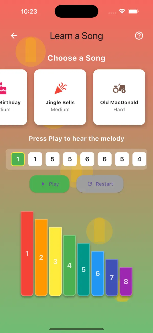 Screenshot #3 pour Panda Babies Xylophone