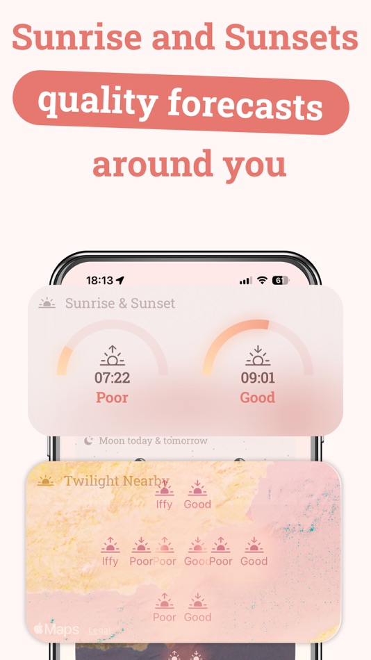 #1. Sunset Prediction AI : Solora (iOS) De: Antonio Jose Martinez Sanchez