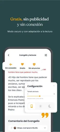 Captura de pantalla de EPrex: Liturgia Horas - Saints en iPhone 4