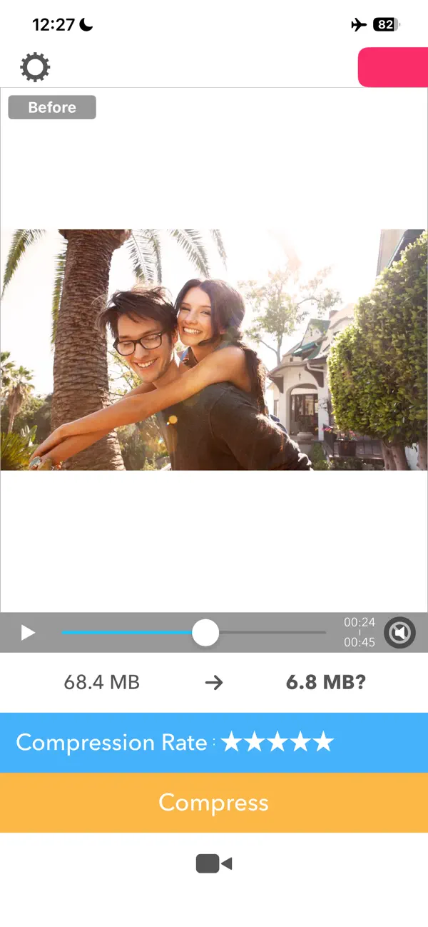 Screenshot #1 pour VIBit - Compress Video & Image