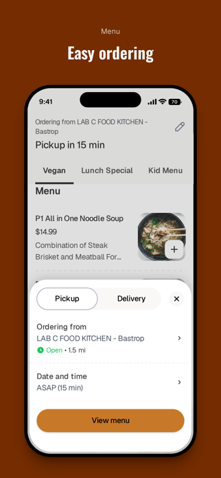 LAB C FOOD KITCHEN Screenshot 3 of 6