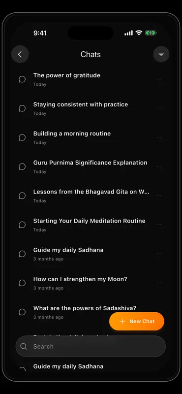 Ask Nithyananda AI screenshot 4 of 7