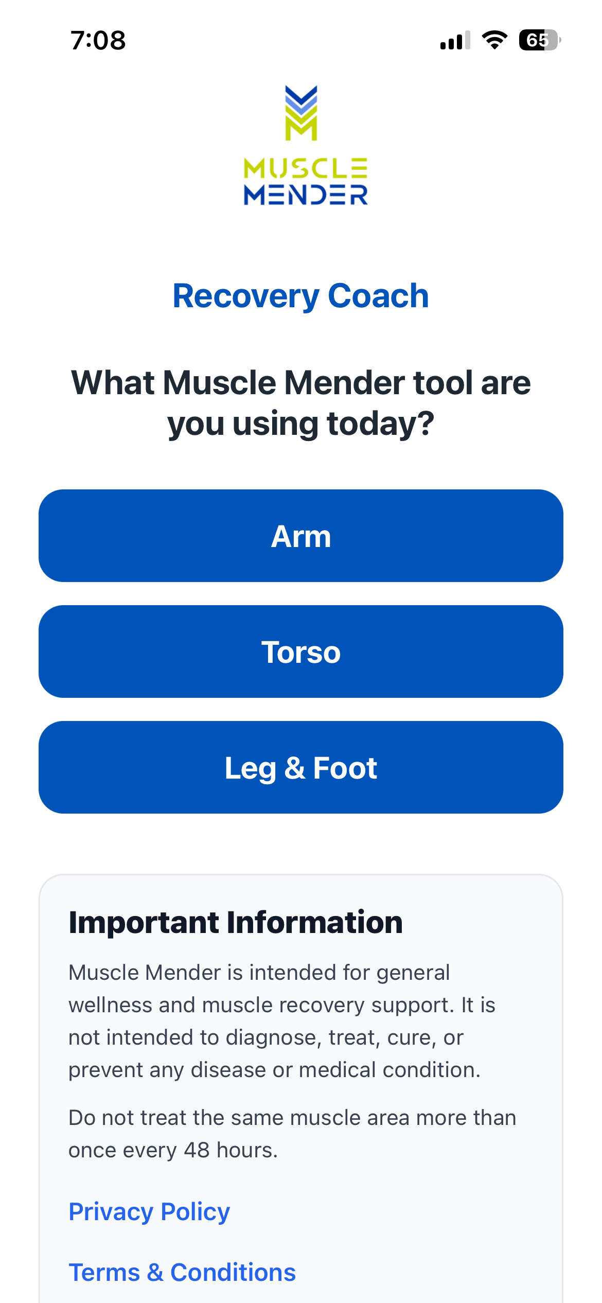 Muscle Mender screenshot 3
