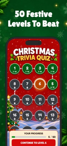 Christmas Countdown Quiz Game Screenshot 2 of 4