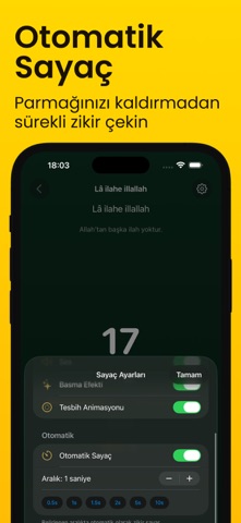 Zikirdar - Zikirmatik Tesbih Screenshot 3 of 6