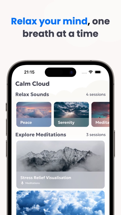Calm Cloud: Sleep & Meditation