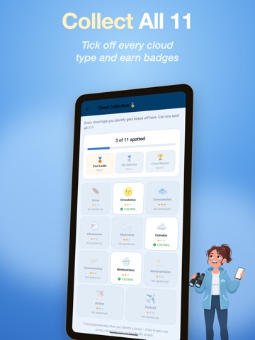 Cloud Finder: Identify Clouds iPad screenshot