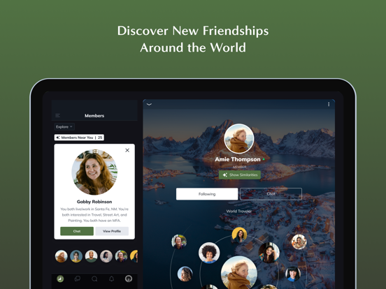 HerHouse iPad screenshot 2 - Travel app