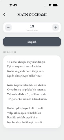 Hamid Olimjon she'rlari Screenshot 8 of 8