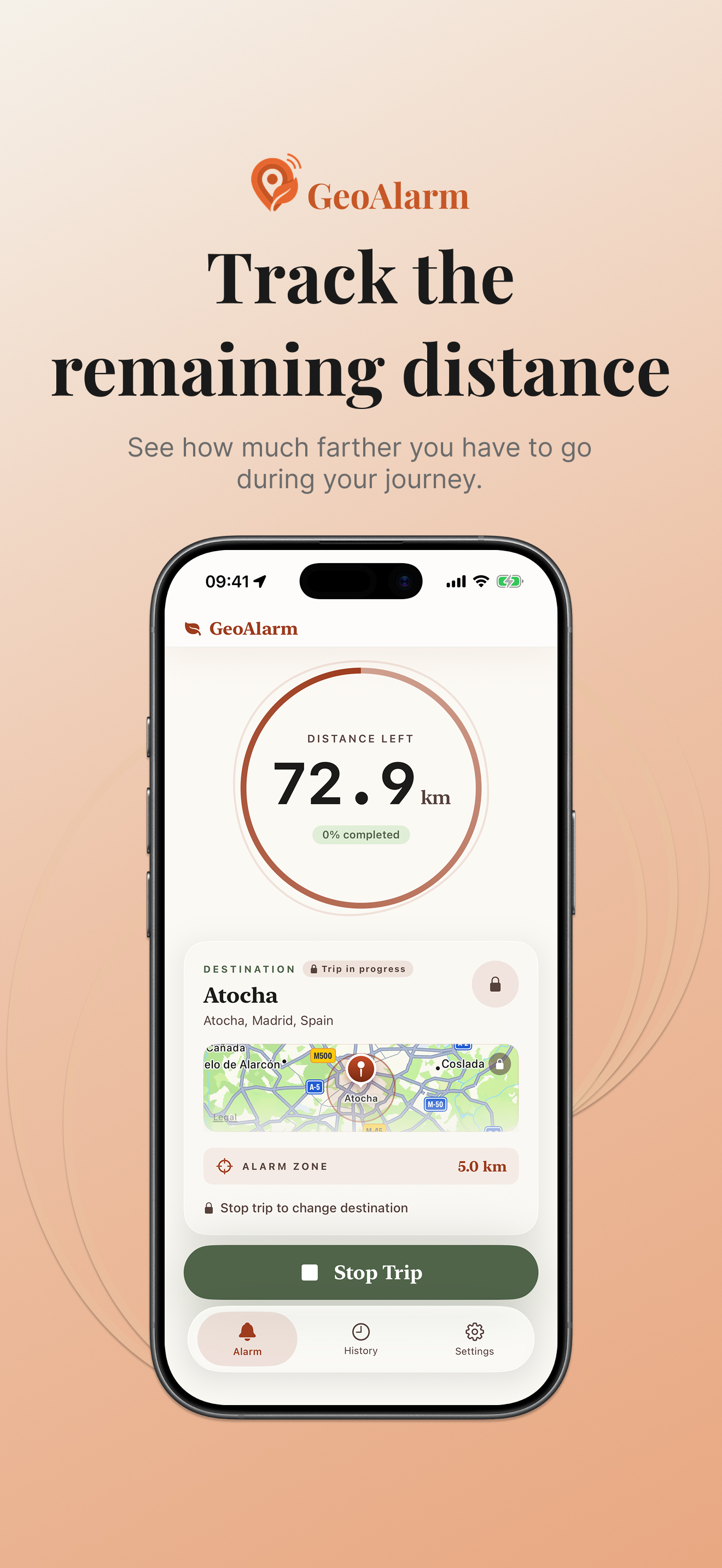 GeoAlarm · GPS Alarm screenshot 4