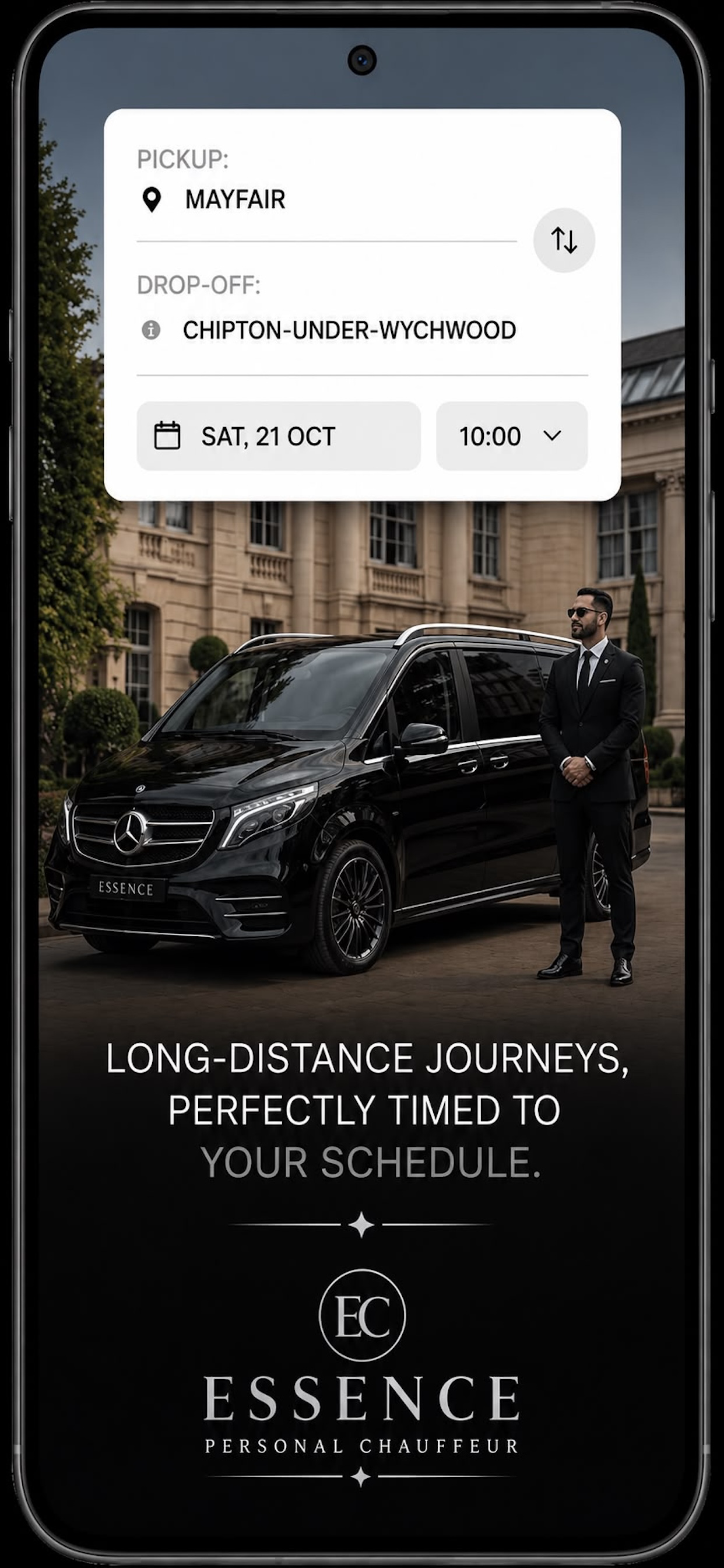 Essence Personal Chauffeur screenshot 4