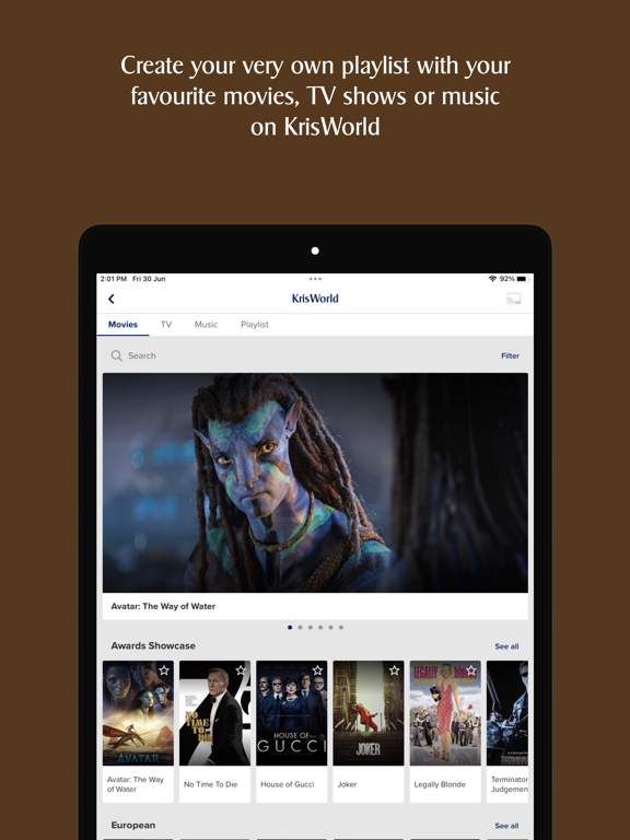 Singapore Airlines iPad screenshot 6 - Travel app