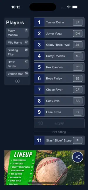 Post9 - Lineup Graphics screenshot 2