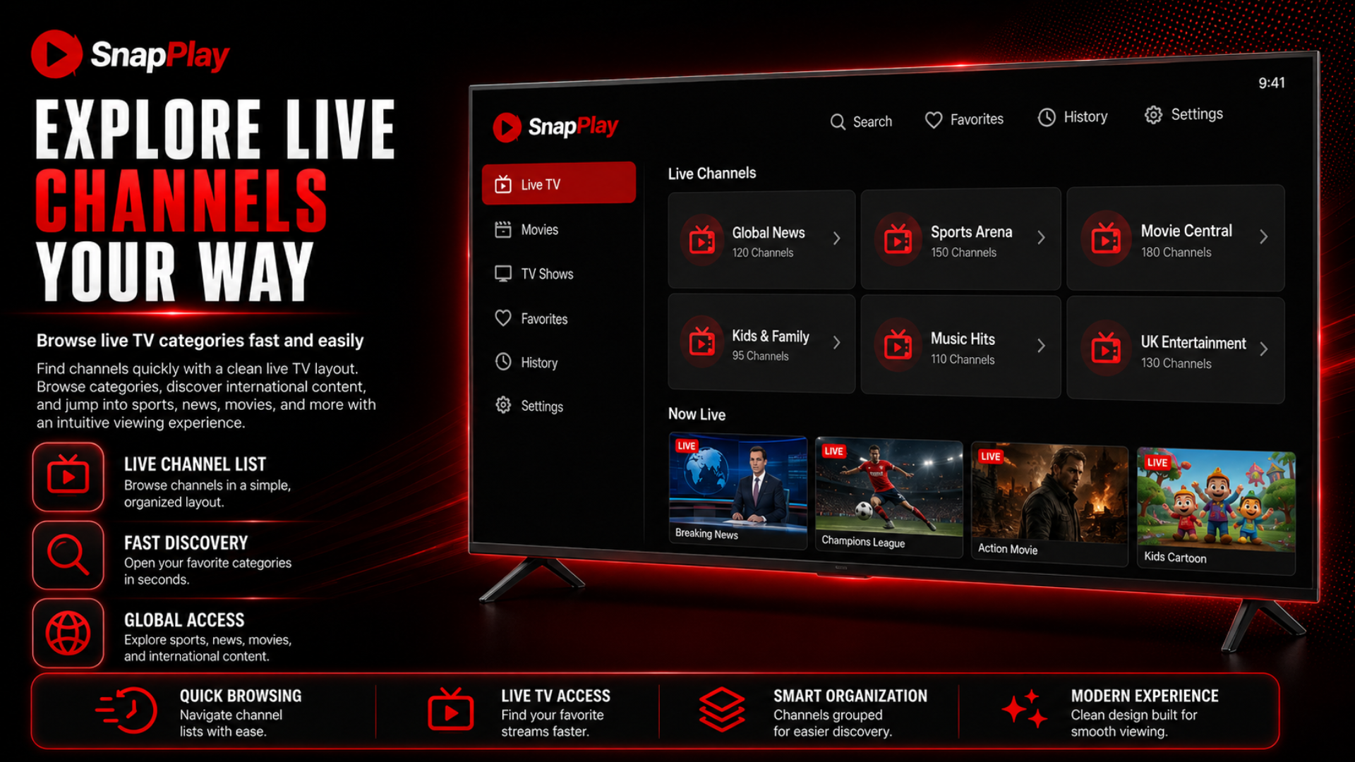 SnapPlayer - IPTV screenshot 38