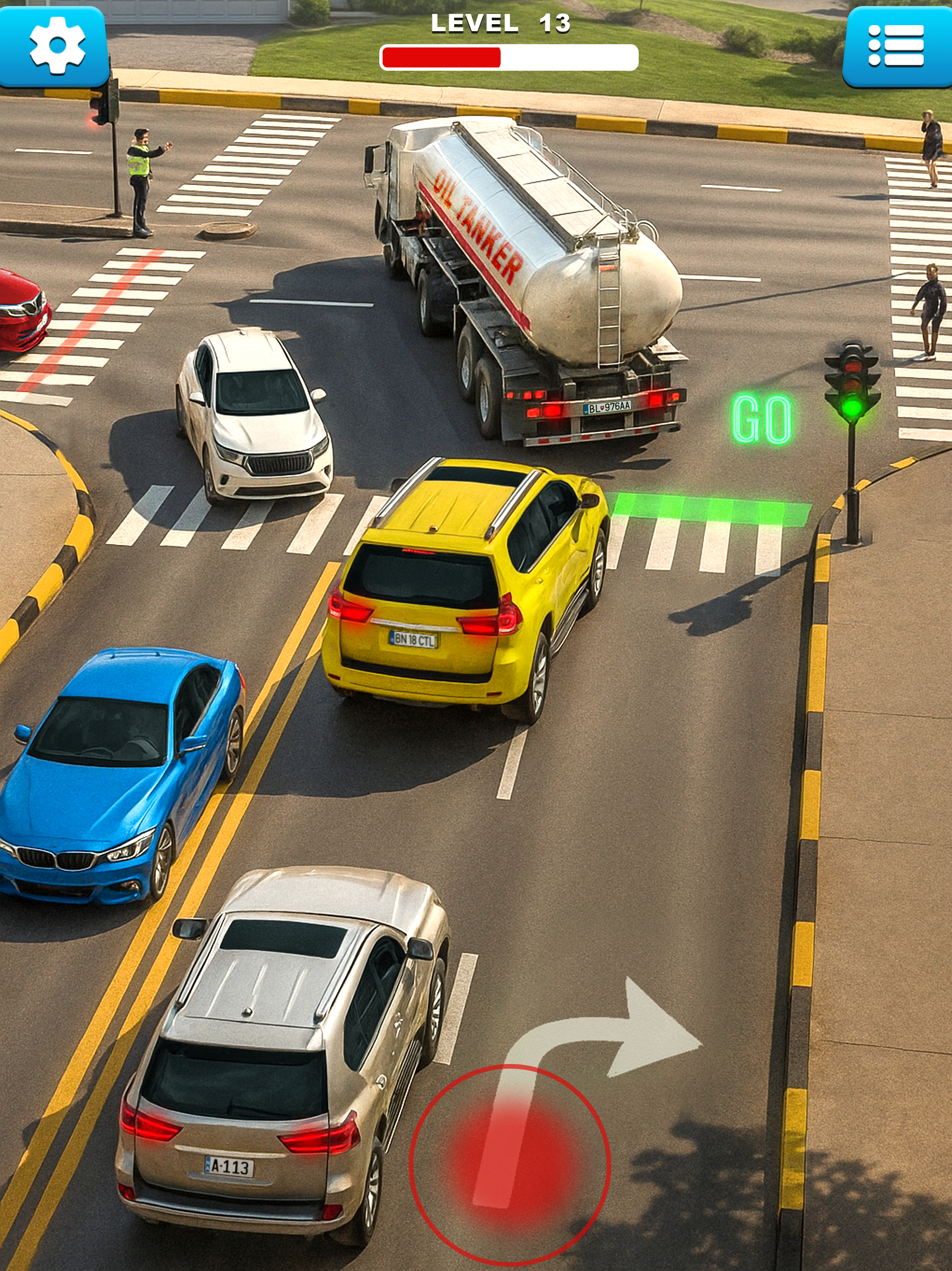 Highway Traffic Control Game