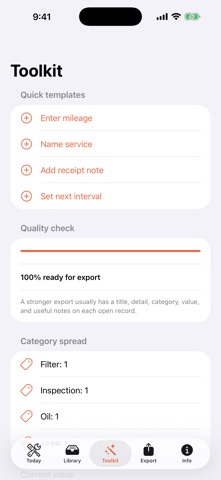 Auto Tally App Screenshot 4 of 5