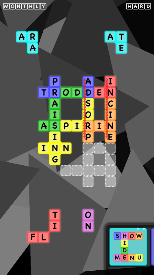 #1. Grid Words: Logical letters (iOS) 由: Matthew Menary