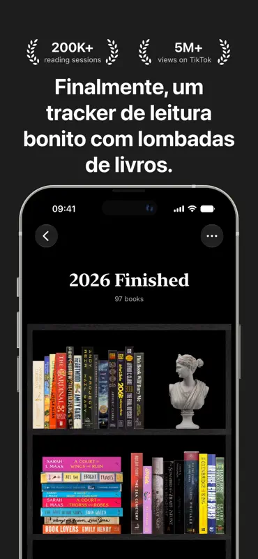 Bookology: Tracker de livros screenshot 1 of 10