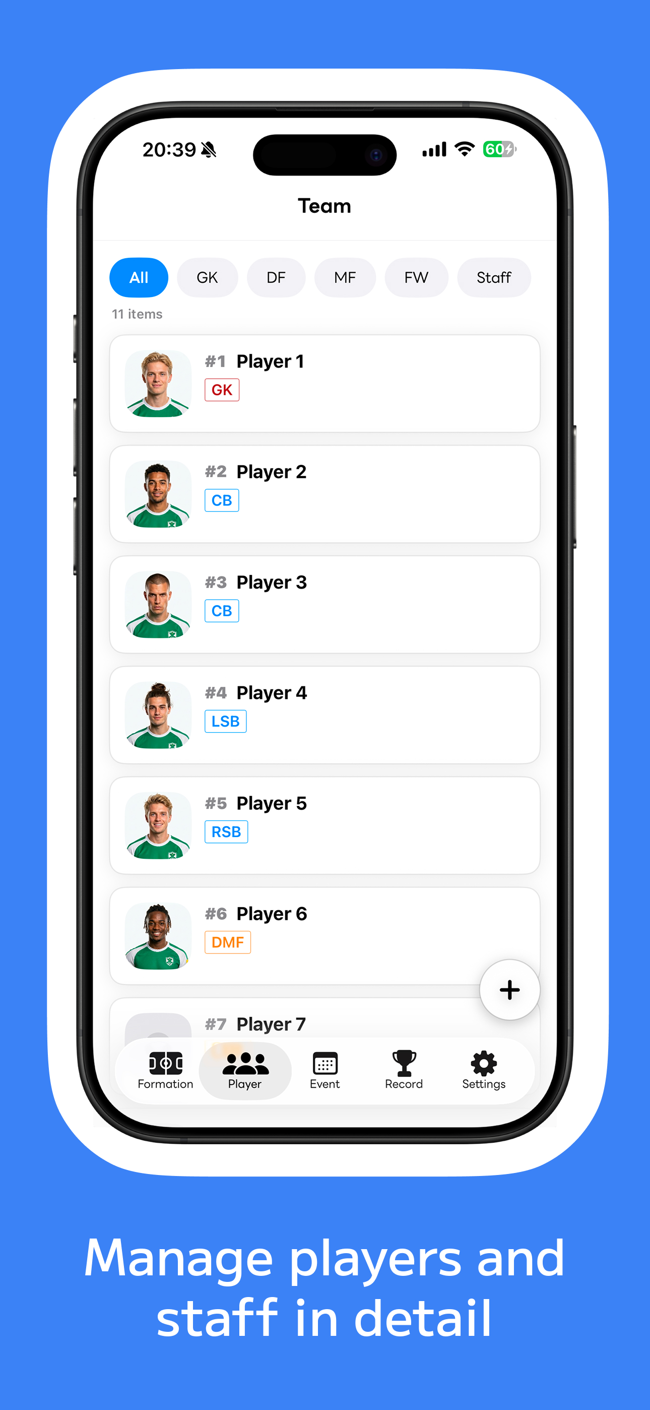 Sakamane: Soccer Team Manager screenshot 5