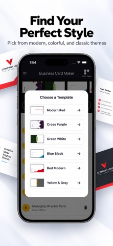 Business, Visiting Card Maker screenshot