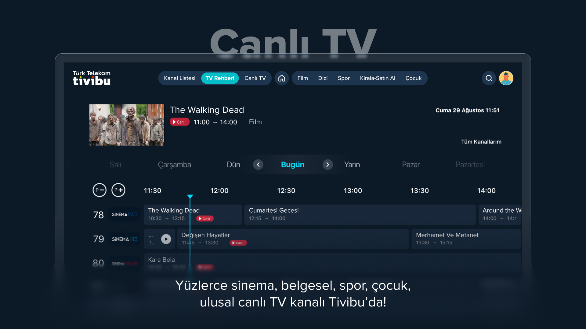 Tivibu GO: Live TV & Movies screenshot 17