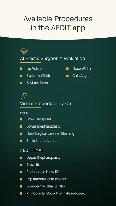 AEDIT: AI Plastic Surgeon Screenshot 4 - AppWisp.com AEDIT: AI Plastic Surgeon Screenshot 4 - AppWisp.com