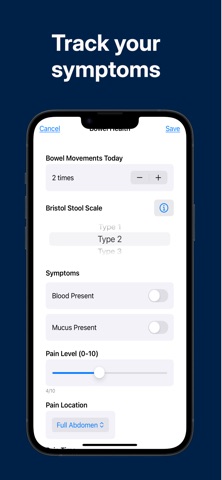 IBDPal Health App Screenshot 5 of 5