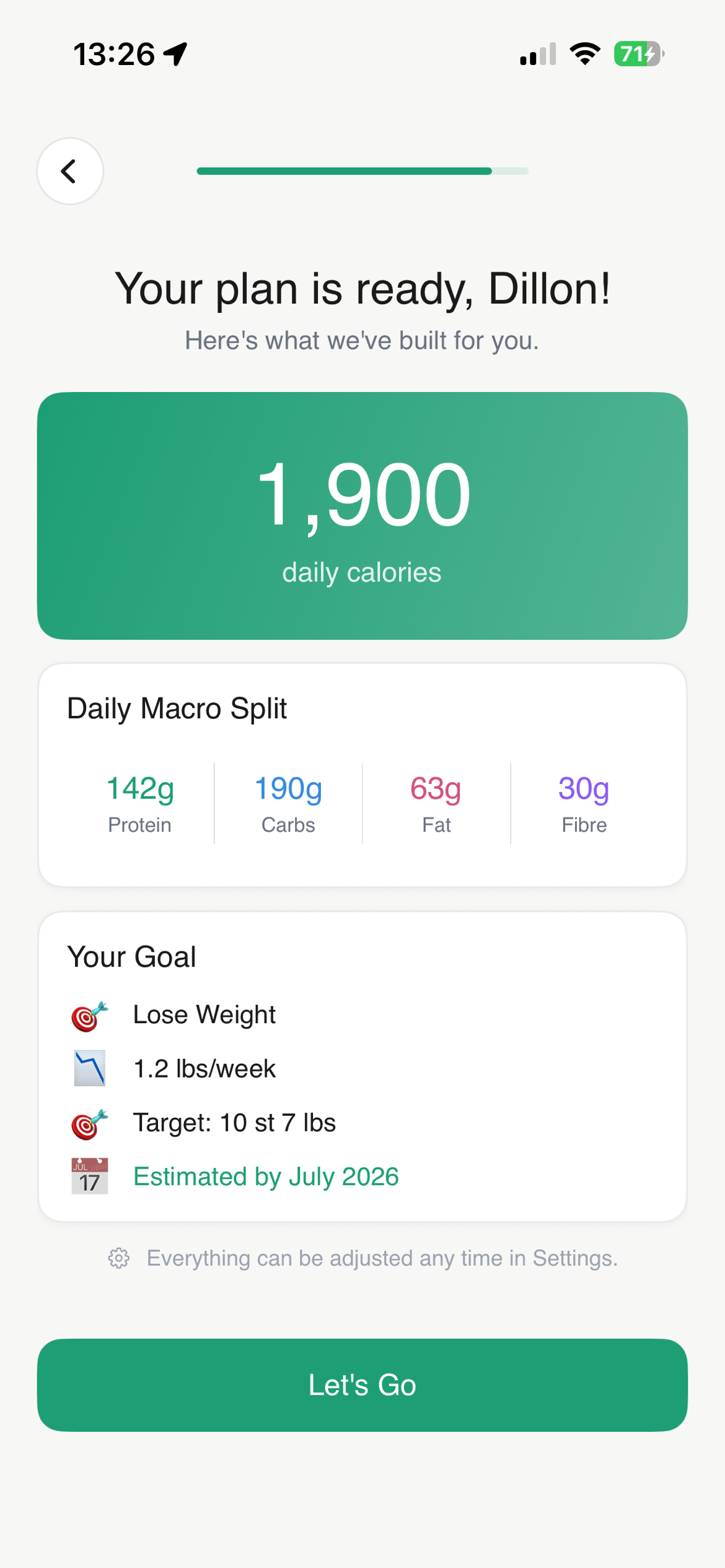 Grub - Food & Calorie Tracker screenshot 3