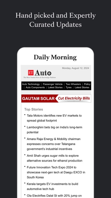 ETAuto Screenshot