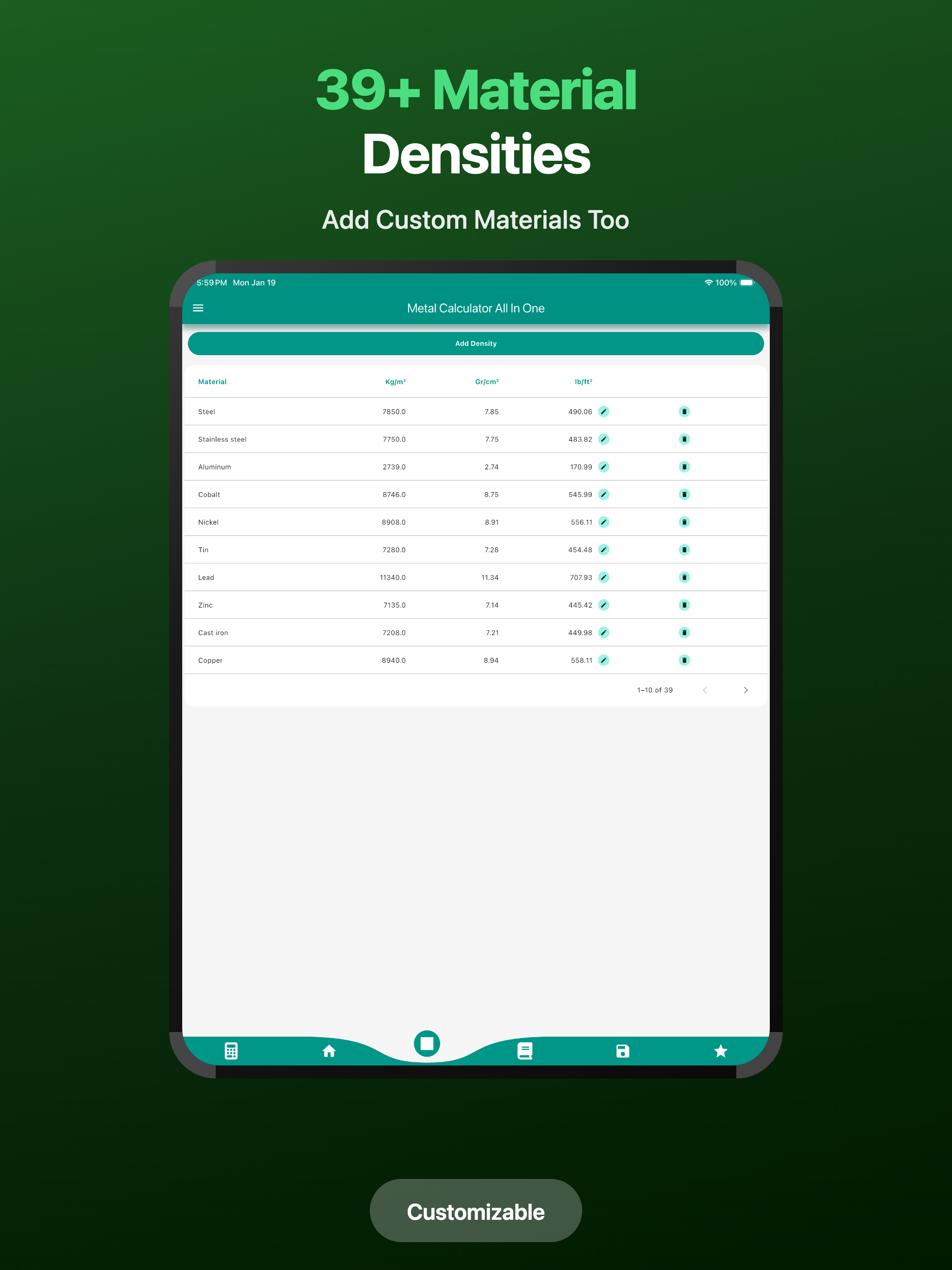 Metal Calculator All In One