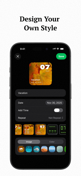 Countdown - Moments Widget Screenshot 6 of 6