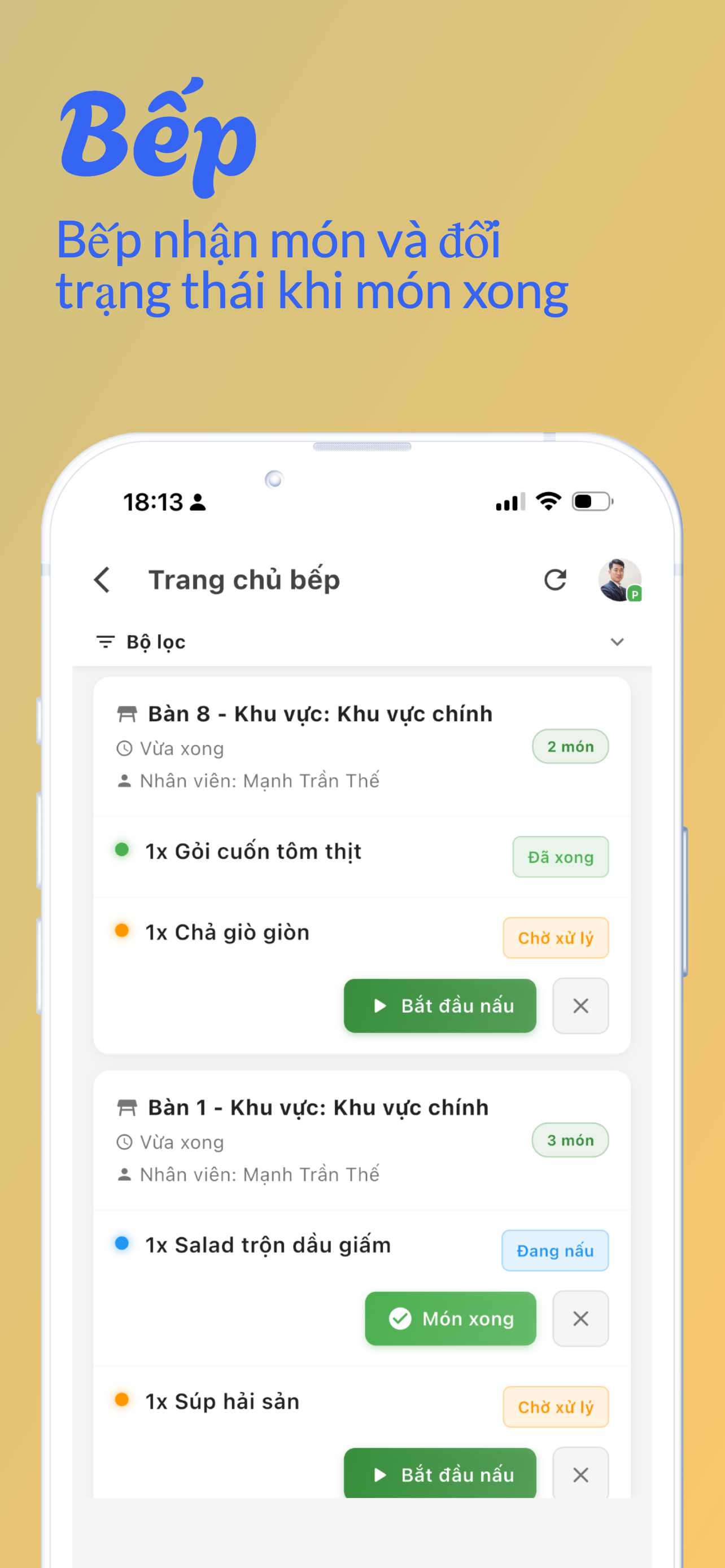 Chủ Quán - Quản lý nhà hàng screenshot 4