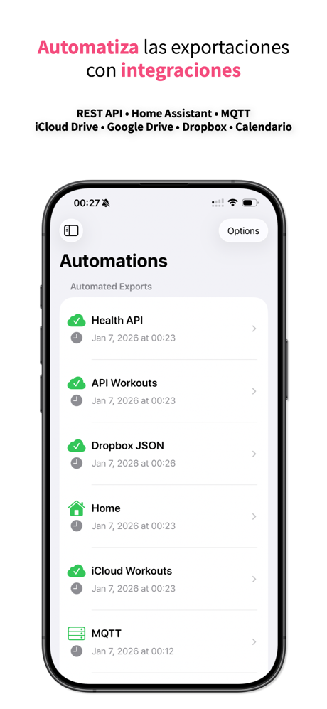 Health Auto Export - JSON+CSV screenshot 2