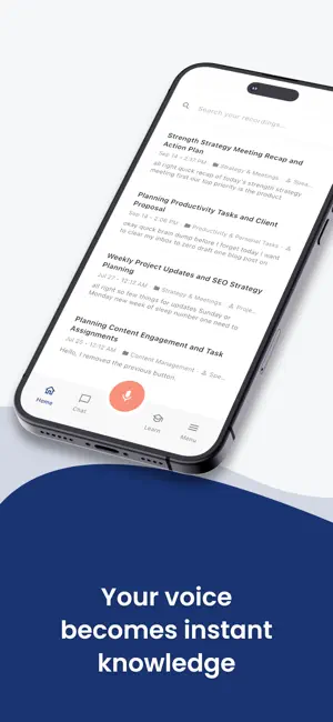 Sluqe: AI Voice Notes screenshot 1