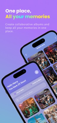 Souvi: Shared Photo Albums screenshot 1